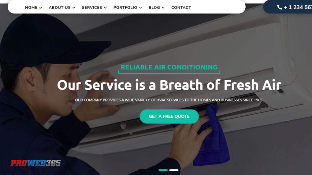 HVAC Web Design in Rochester, MN