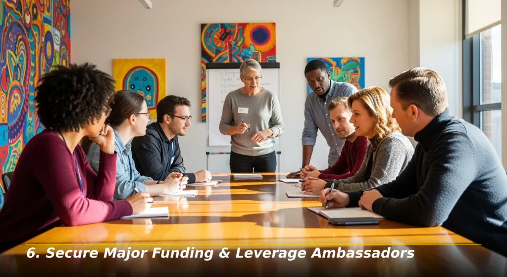 Secure Major Funding & Leverage Ambassadors