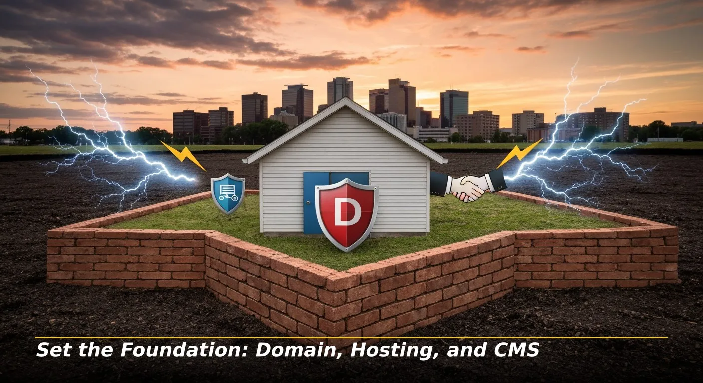 1 Set the Foundation Domain Hosting and CMS 1