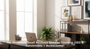 The Minnesota Small Business Website Checklist for 2026 (SEO + Conversions + Accessibility)