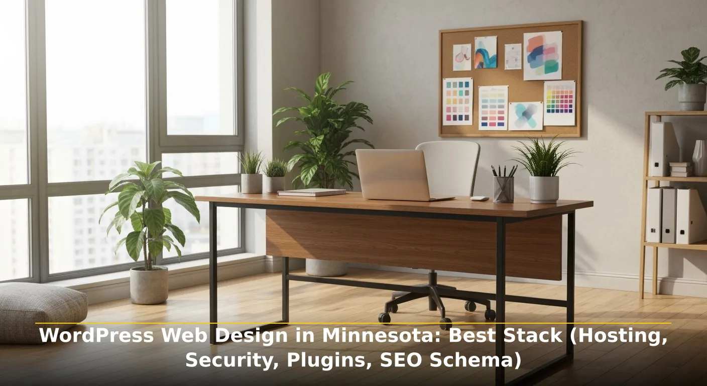 WordPress Web Design in Minnesota: Best Stack in 2026 (Hosting, Security, Plugins, SEO Schema)
