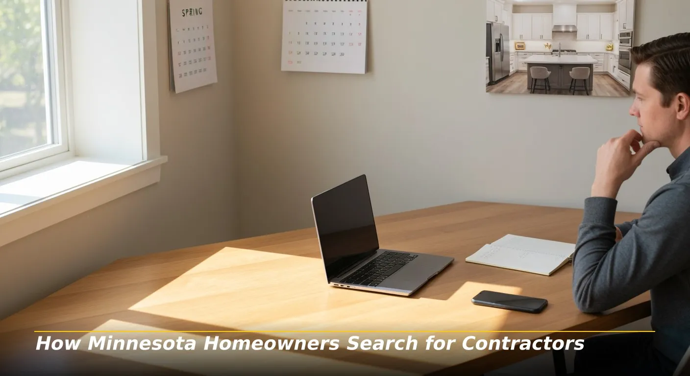 2 How Minnesota Homeowners Search for Contractors 1