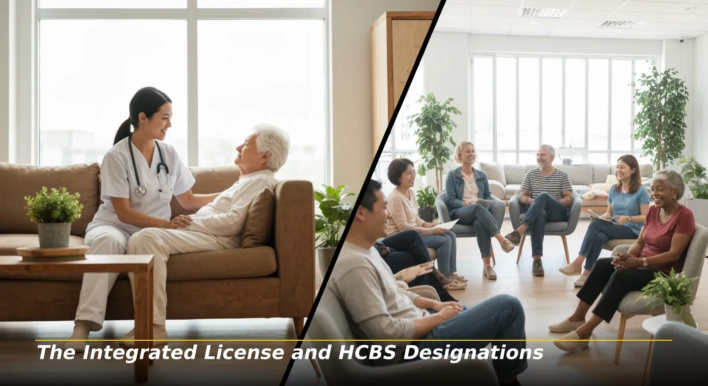 2 The Integrated License and HCBS Designations 1