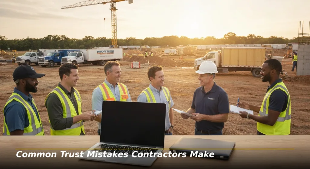 Common Trust Mistakes Contractors Make