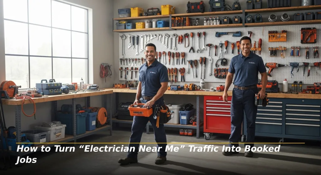 7_How to Turn “Electrician Near Me” Traffic into Booked Jobs.