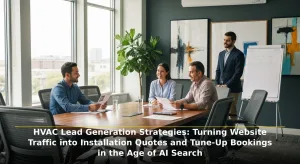 HVAC Lead Generation Strategies: Turning Website Traffic into Installation Quotes and Tune-Up Bookings in the Age of AI Search