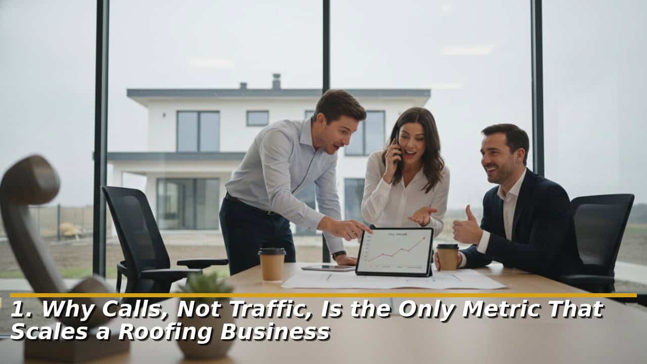 Why Calls, Not Traffic, Is the Only Metric That Scales a Roofing Business
