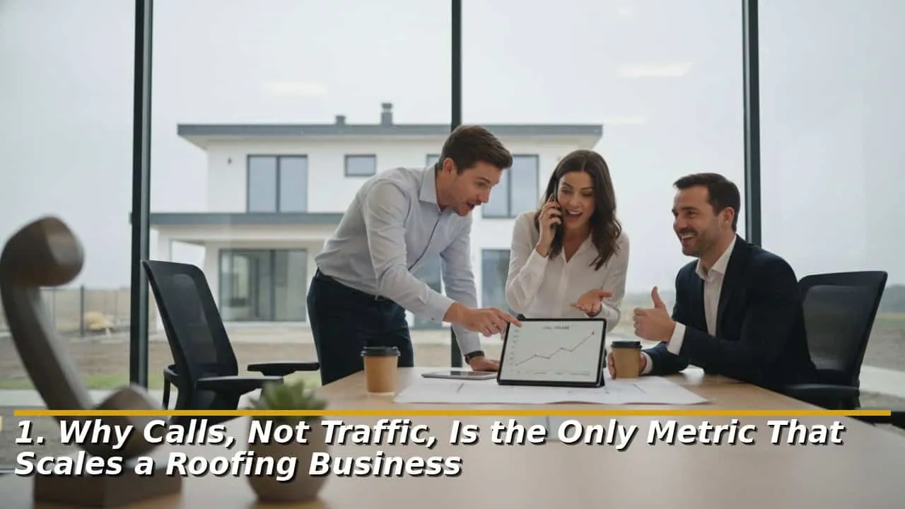 1. Why Calls Not Traffic Is the Only Metric That Scales a Roofing Business
