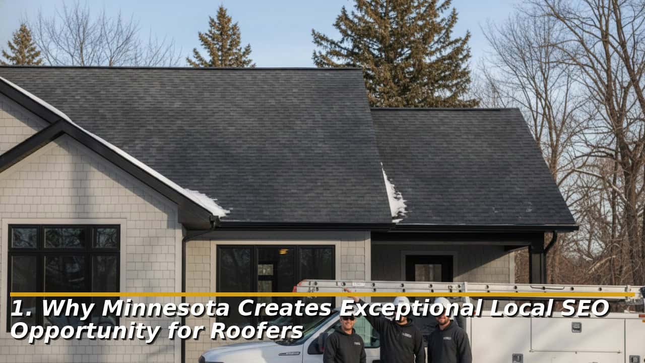 Why Minnesota Creates Exceptional Local SEO Opportunity for Roofers