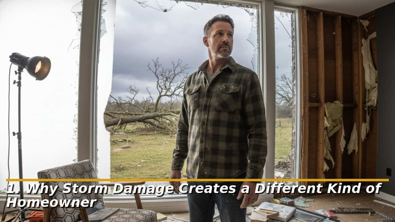 Why Storm Damage Creates a Different Kind of Homeowner