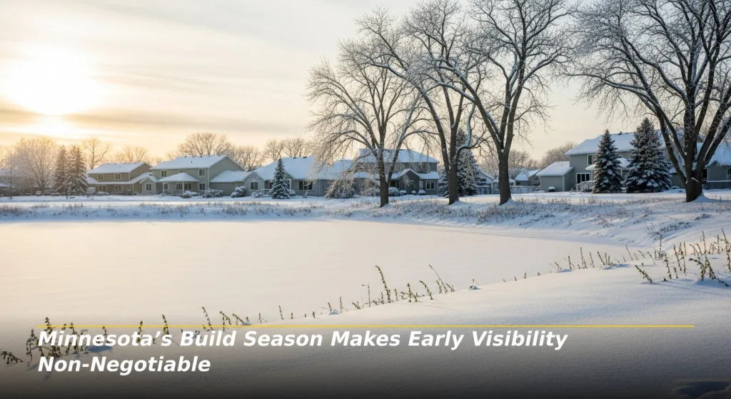 1_Minnesota’s Build Season Makes Early Visibility Non-Negotiable