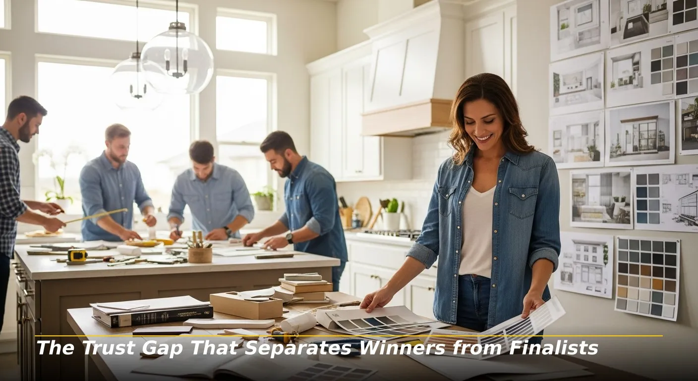 1 The Trust Gap That Separates Winners from Finalists 1