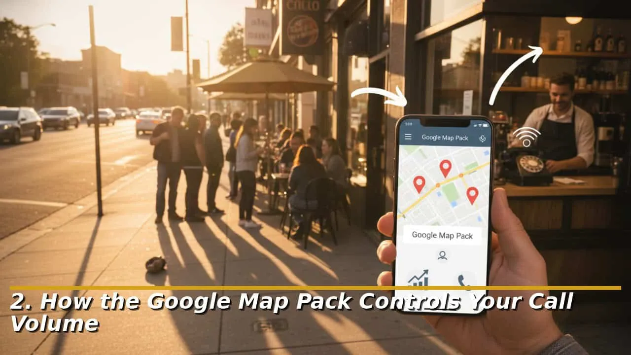 2. How the Google Map Pack Controls Your Call Volume