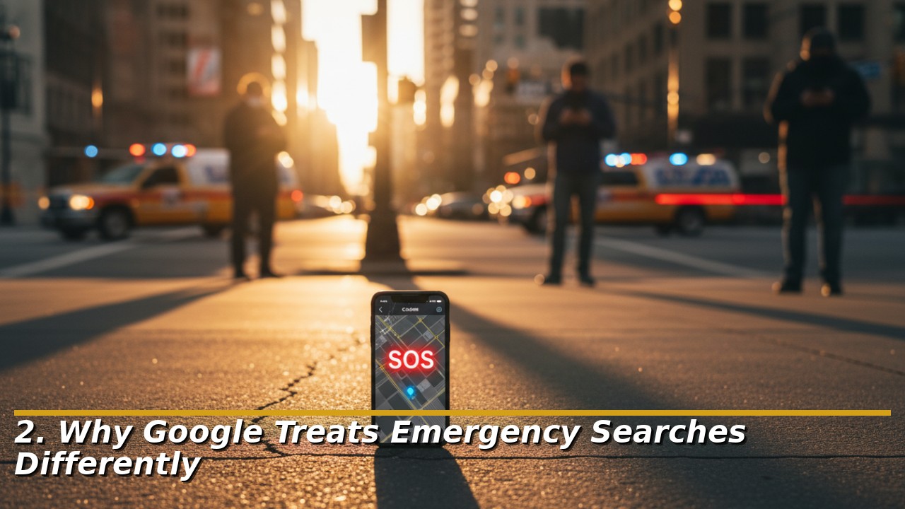 Why Google Treats Emergency Searches Differently
