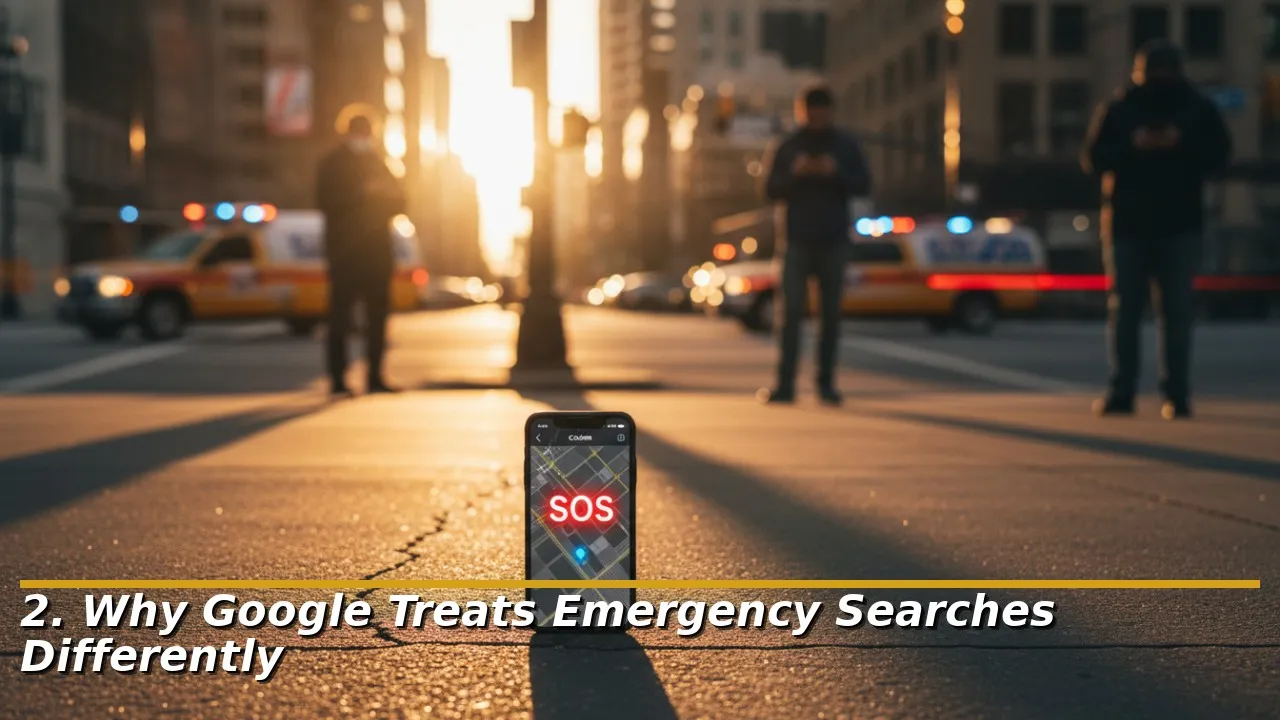 2. Why Google Treats Emergency Searches Differently