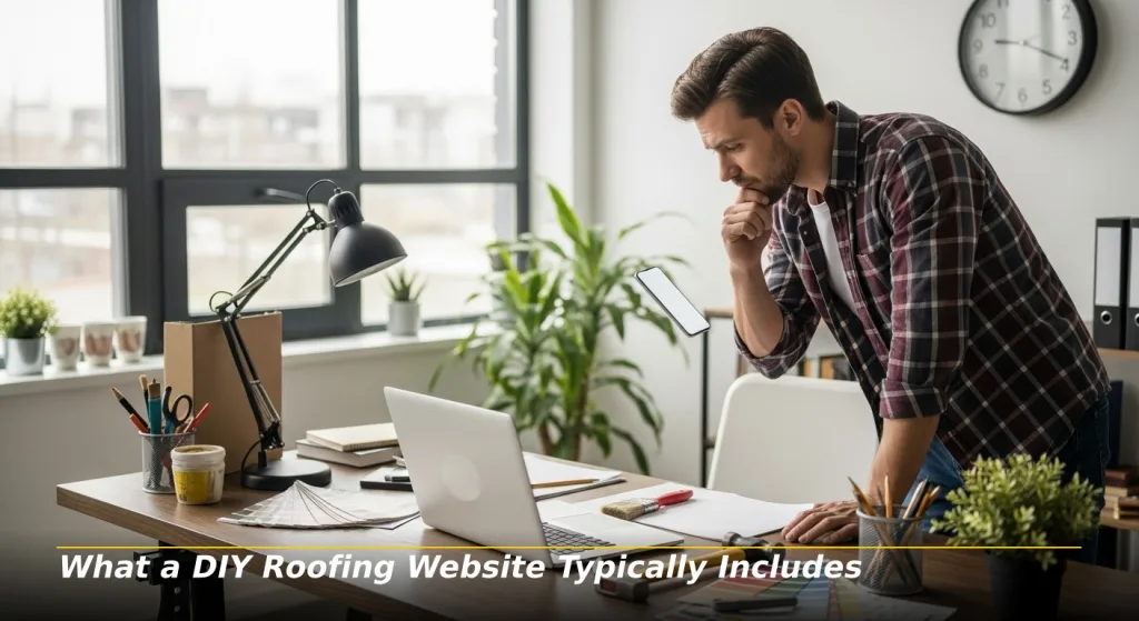 2_What a DIY Roofing Website Typically Includes