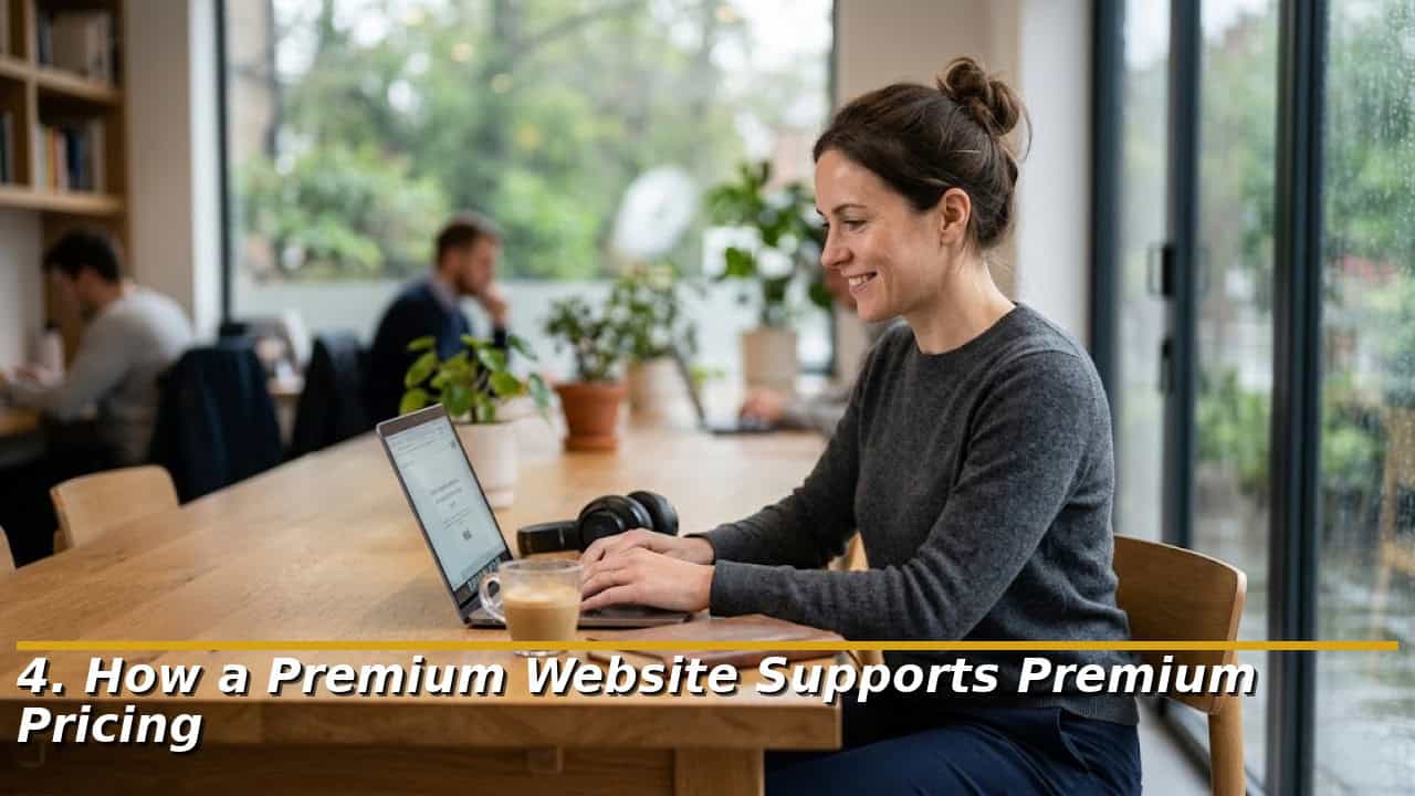 How a Premium Website Supports Premium Pricing