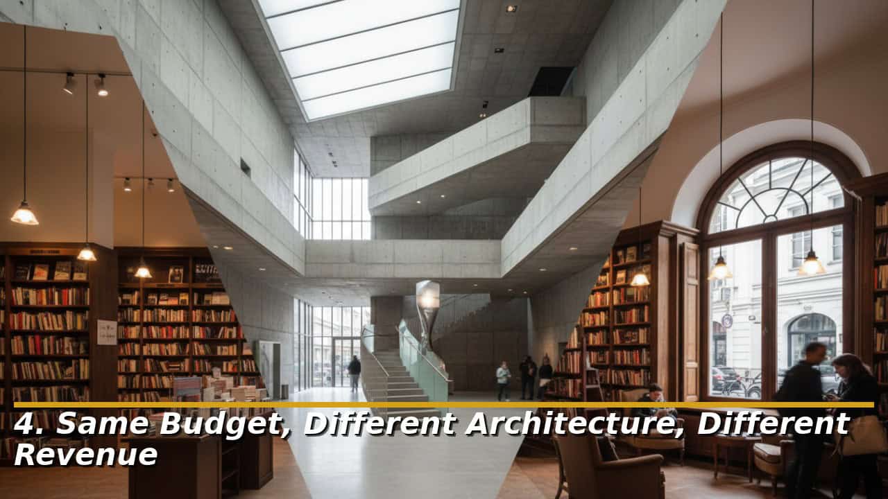 Same Budget, Different Architecture, Different Revenue