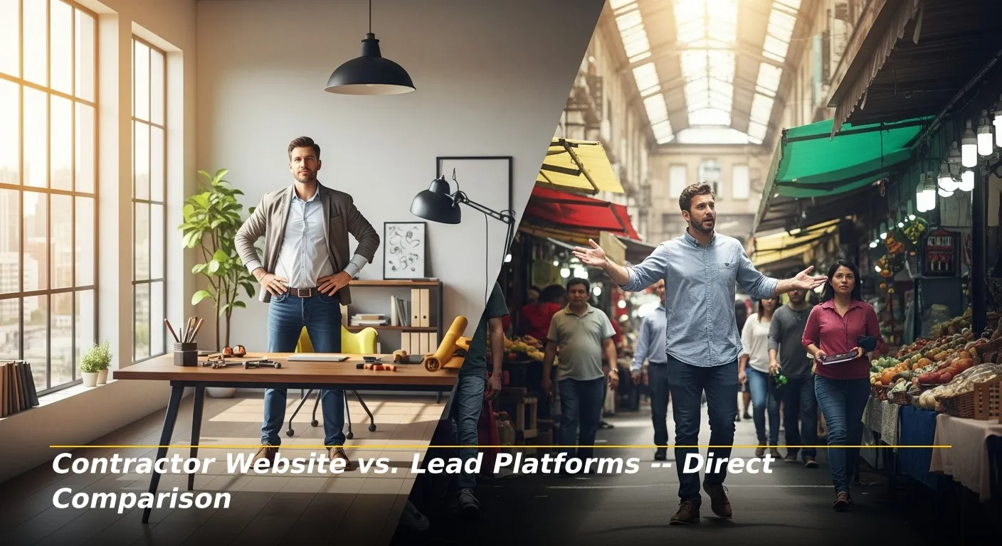 4 Contractor Website vs. Lead Platforms Direct Comparison 1