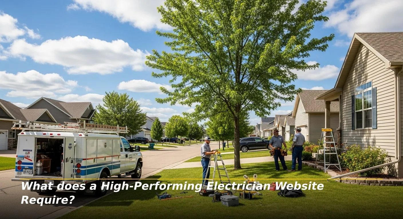 4 What does a High Performing Electrician Website Require 1