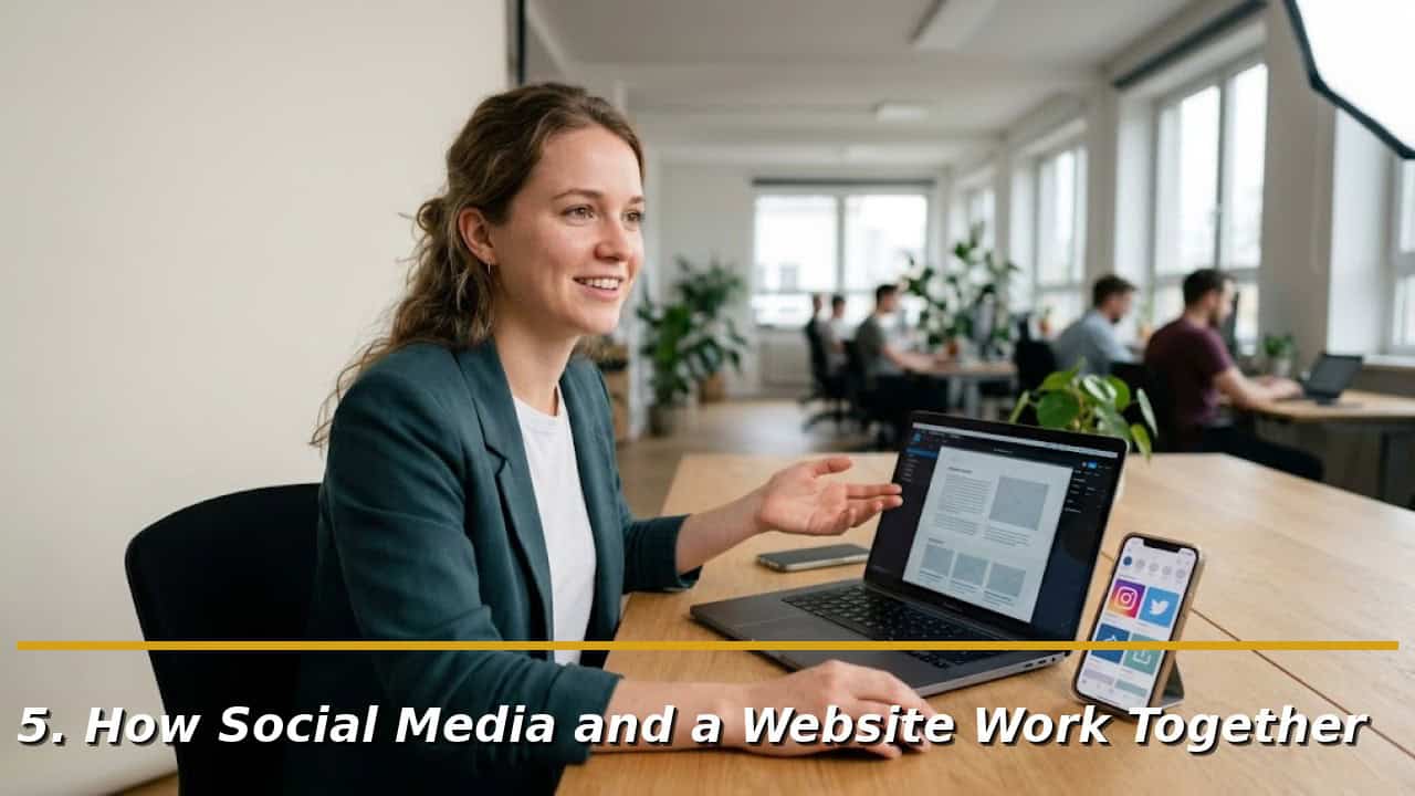 How Social Media and a Website Work Together
