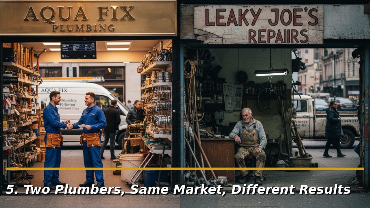 Two Plumbers, Same Market, Different Results
