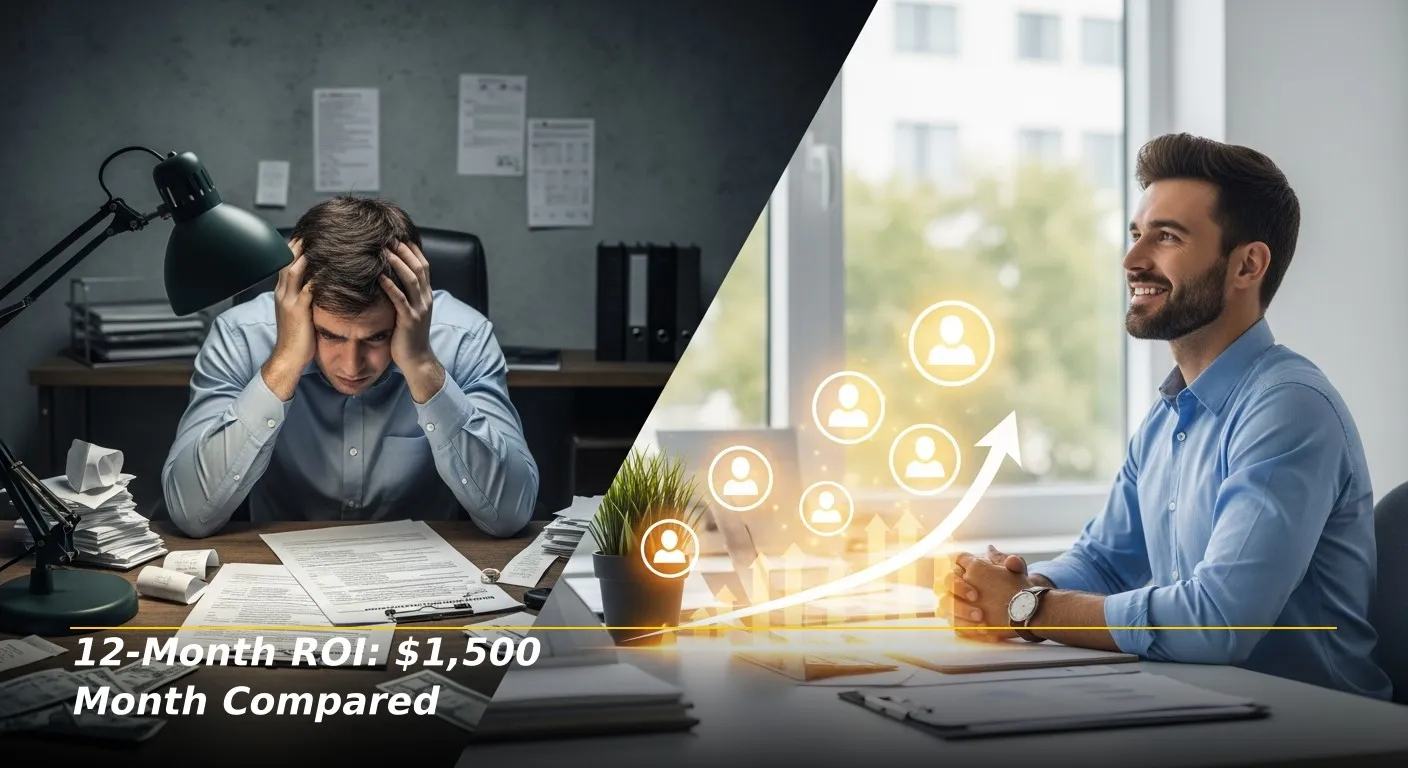 5 12 Month ROI 1500 Month Compared 1