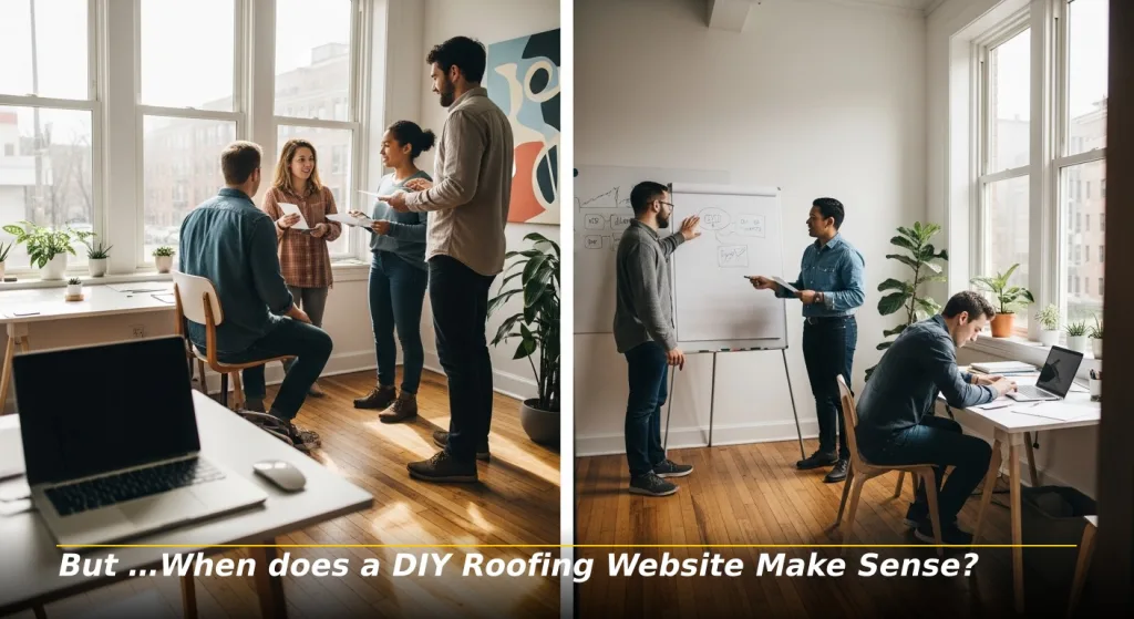 6_But …When does a DIY Roofing Website Make Sense_