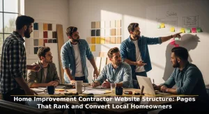 Home Improvement Contractor Website Structure: Pages That Rank and Convert Local Homeowners