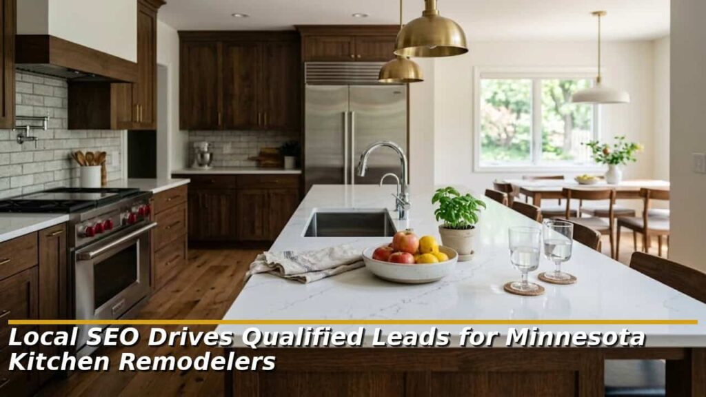 Local SEO Drives Qualified Leads for Minnesota Kitchen Remodelers