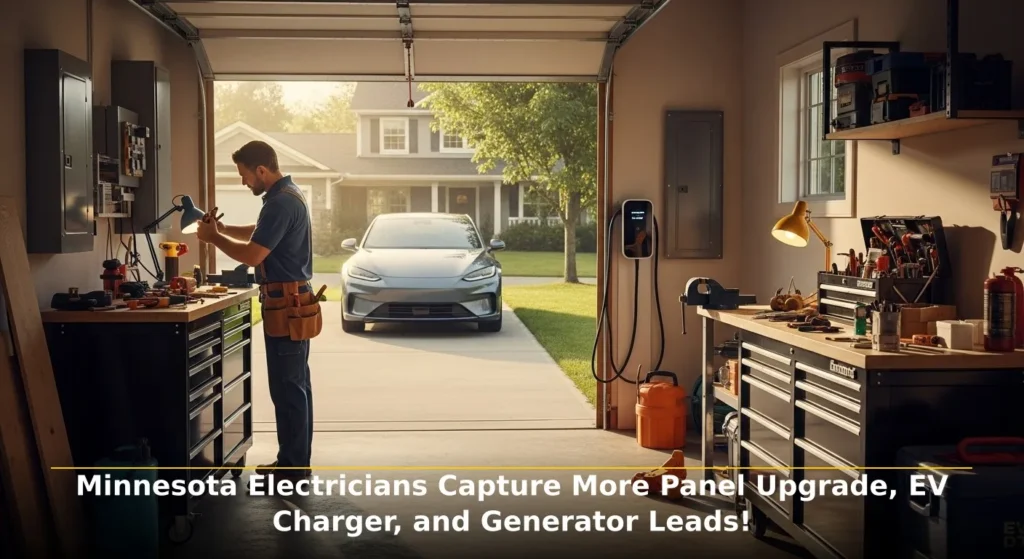 Main image_Minnesota Electricians Capture More Panel Upgrade, EV Charger, and Generator Leads!