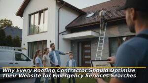 Why Every Roofing Contractor Should Optimize Their Website for Emergency Services Searches