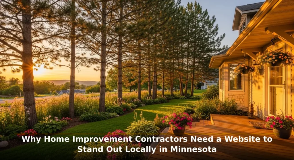 Why Home Improvement Contractors Need a Website to Stand Out Locally in Minnesota