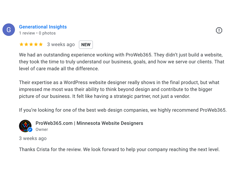 Generations.com Testimonial