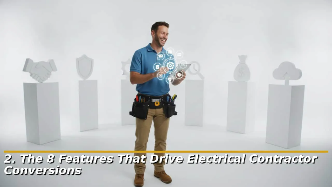 The 8 Features That Drive Electrical Contractor Conversions