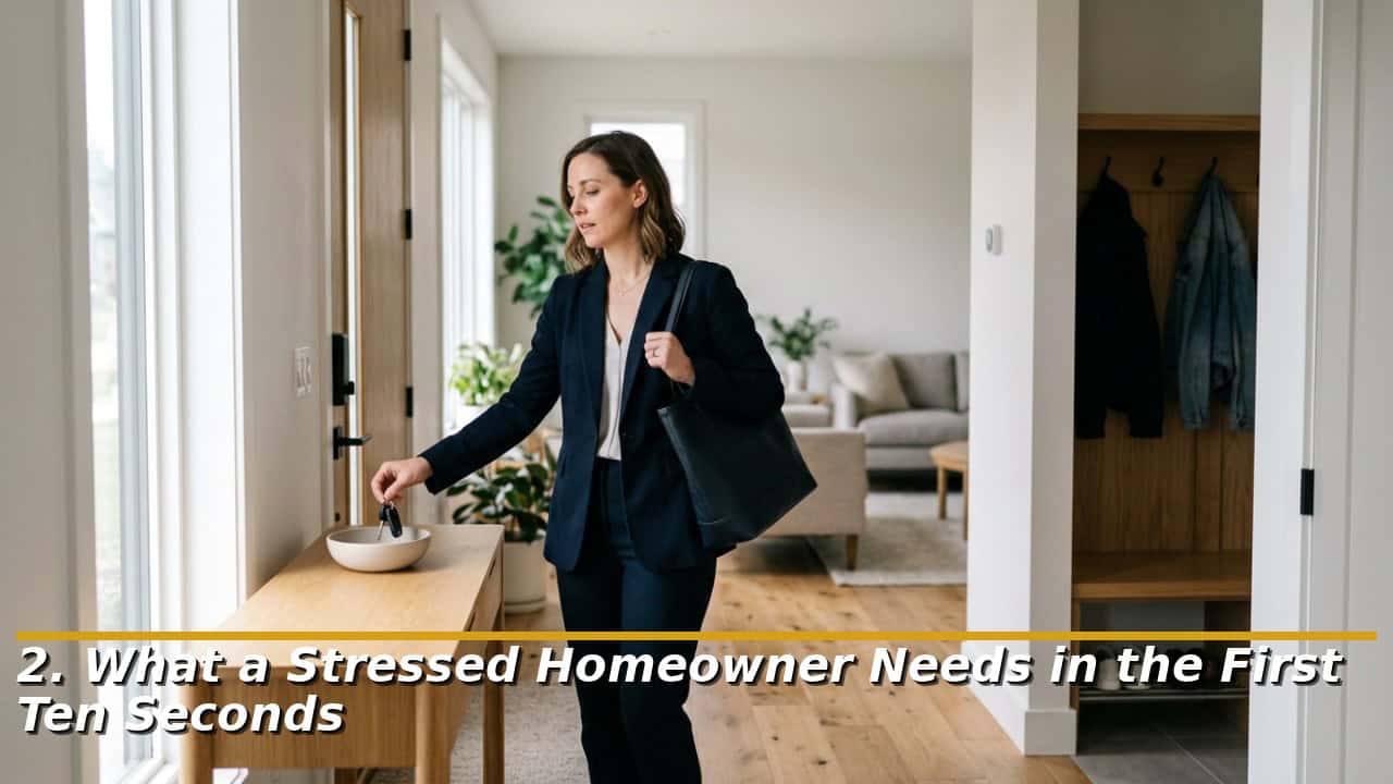 What a Stressed Homeowner Needs in the First Ten Seconds