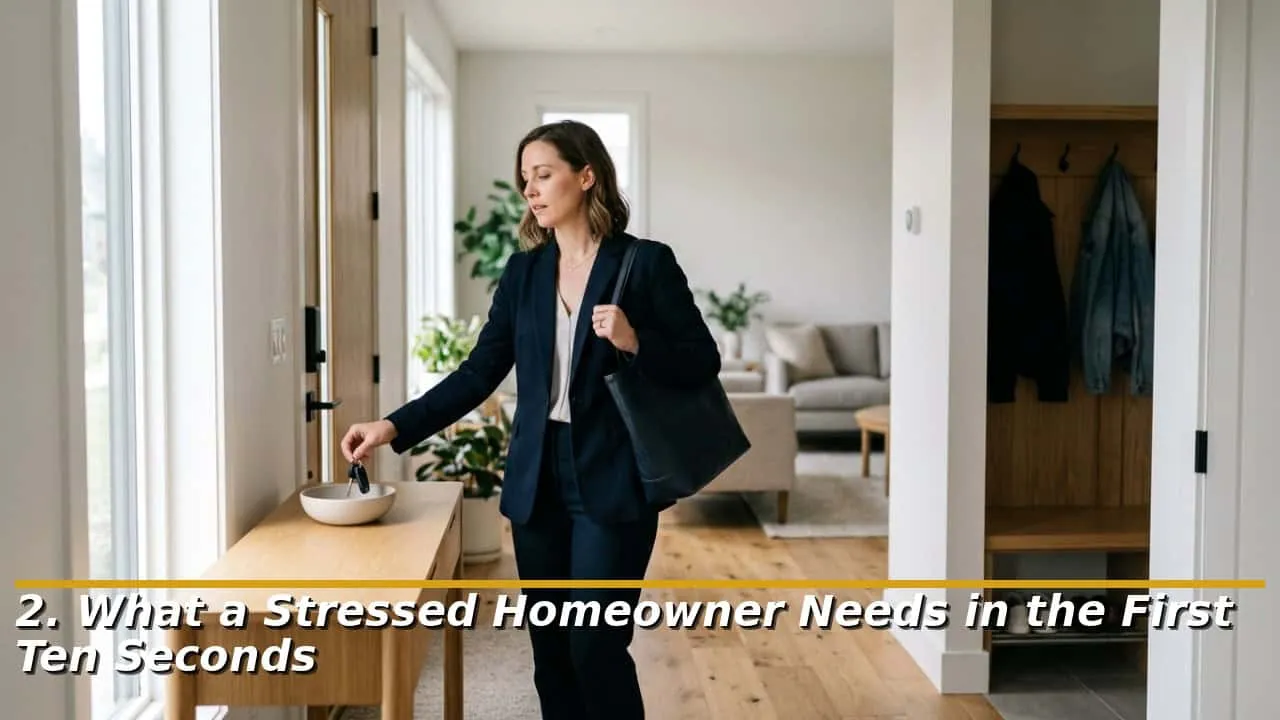 2. What a Stressed Homeowner Needs in the First Ten Seconds 1