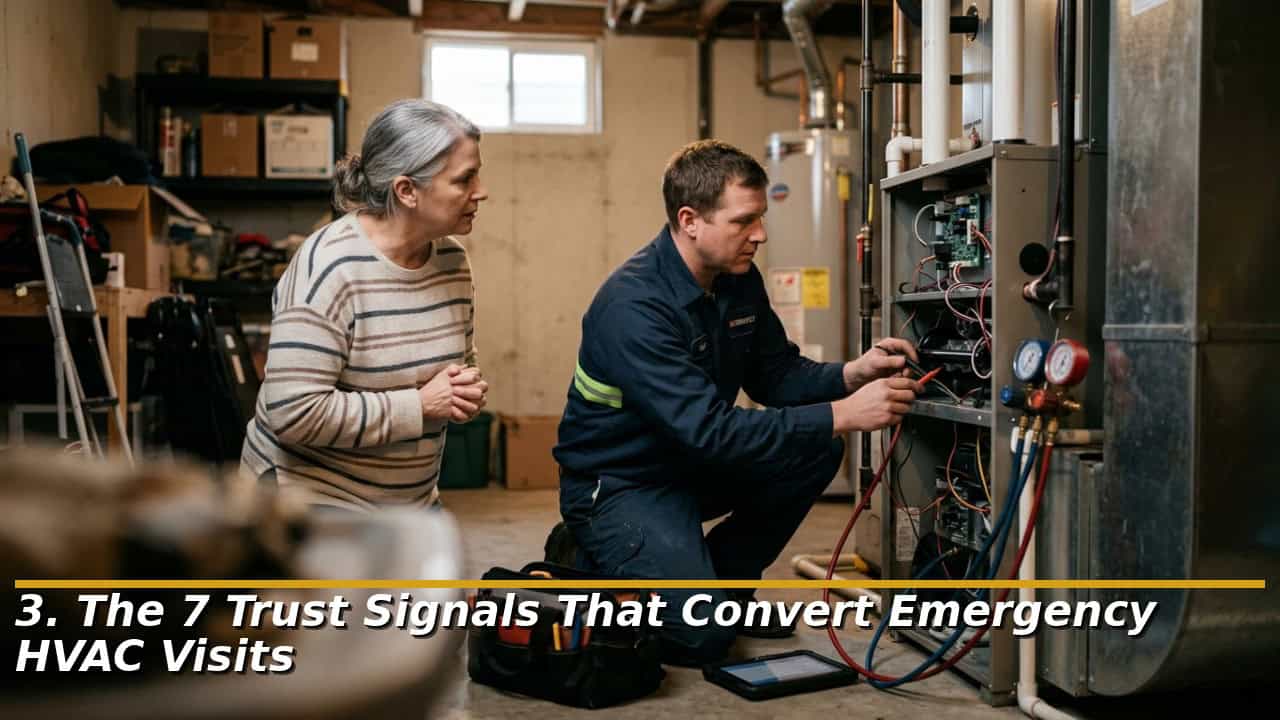 The 7 Trust Signals That Convert Emergency HVAC Visits