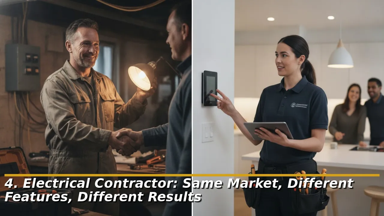 Same Market, Different Features, Different Results