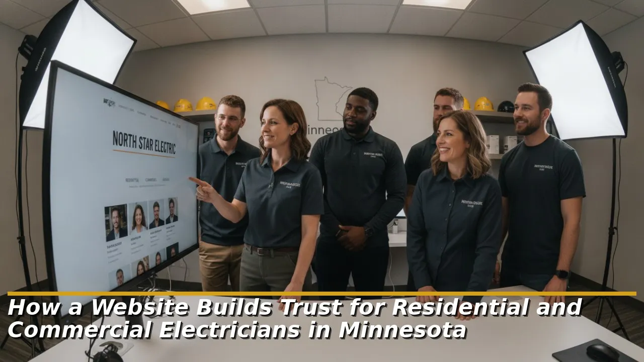 How a Website Builds Trust for Residential and Commercial Electricians in Minnesota