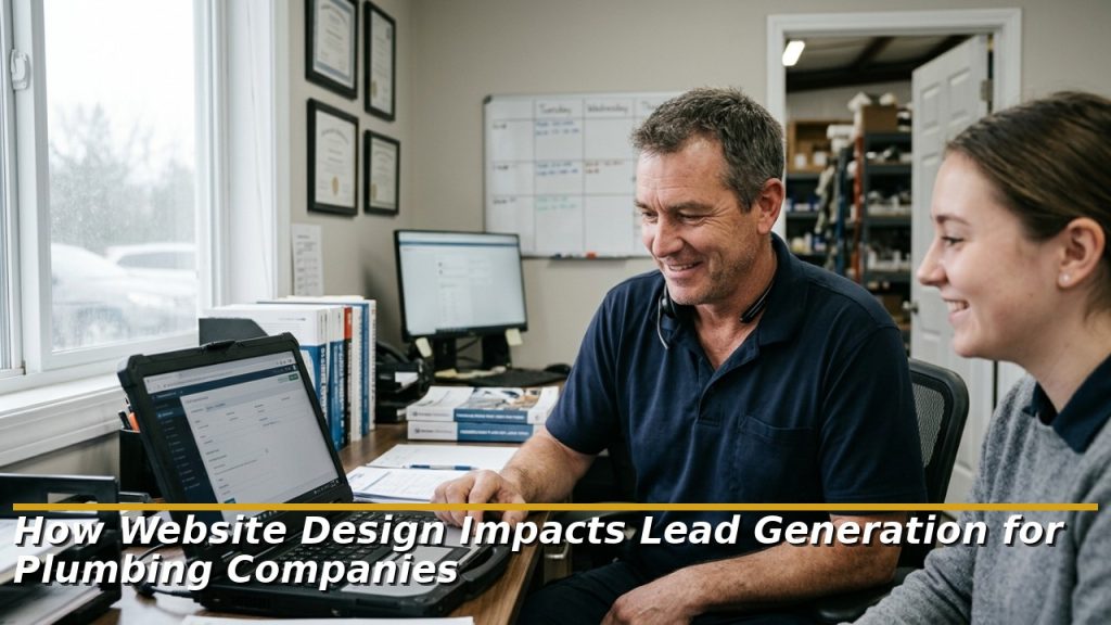 How Website Design Impacts Lead Generation for Plumbing Companies