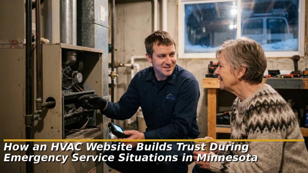 How an HVAC Website Builds Trust During Emergency Service Situations in Minnesota