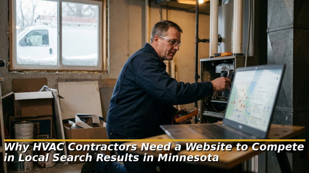 Why HVAC Contractors Need a Website to Compete in Local Search Results in Minnesota