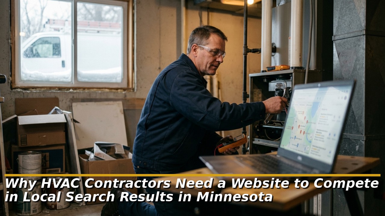 Why HVAC Contractors Need a Website to Compete in Local Search Results in Minnesota