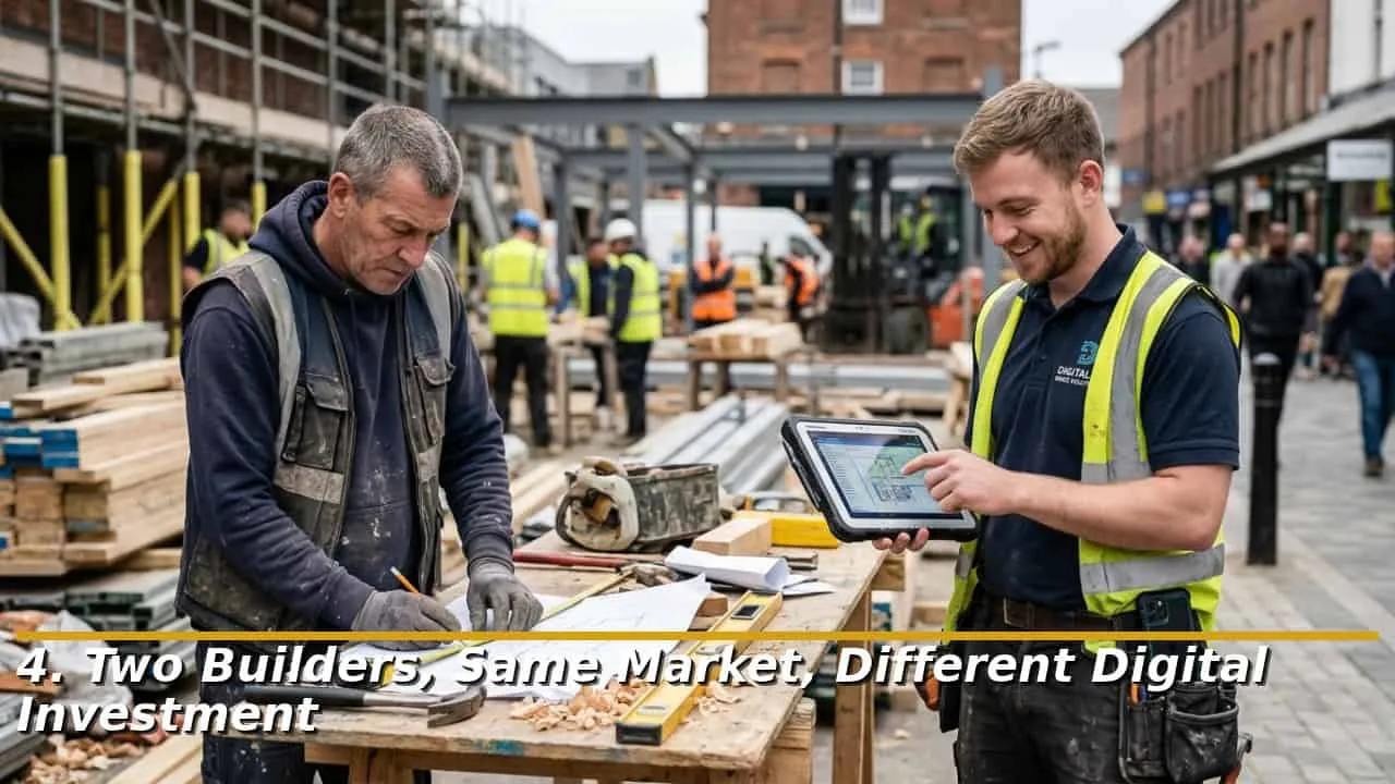 Two Builders, Same Market, Different Digital Investment