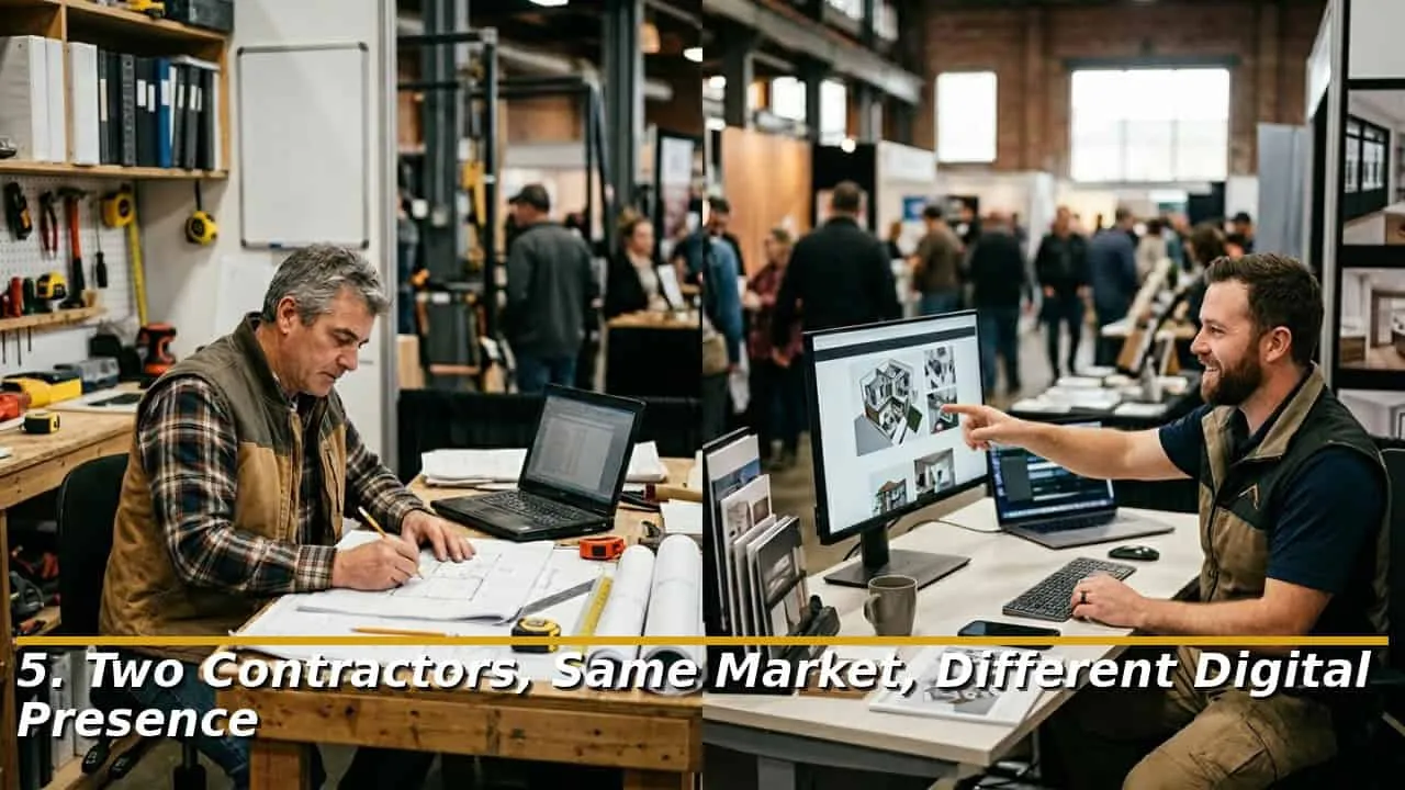 5. Two Contractors Same Market Different Digital Presence