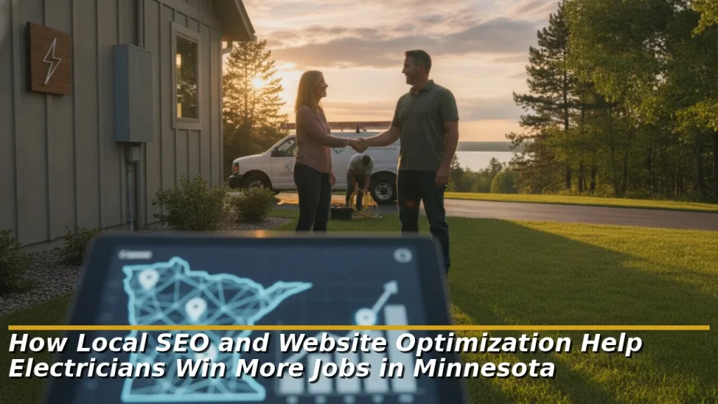 How Local SEO and Website Optimization Help Electricians Win More Jobs in Minnesota