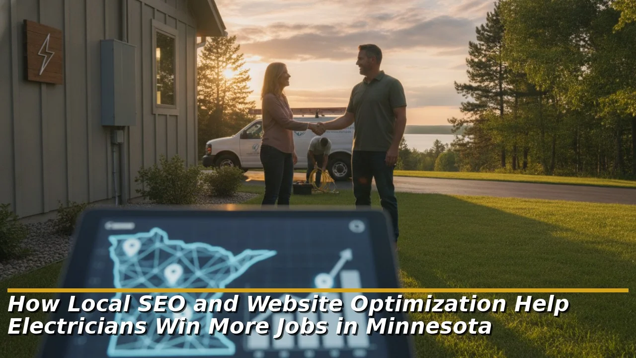 How Local SEO and Website Optimization Help Electricians Win More Jobs in Minnesota