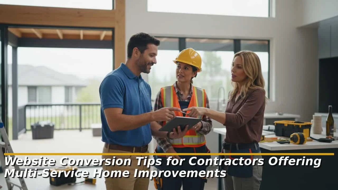 Website Conversion Tips for Contractors Offering Multi-Service Home Improvements
