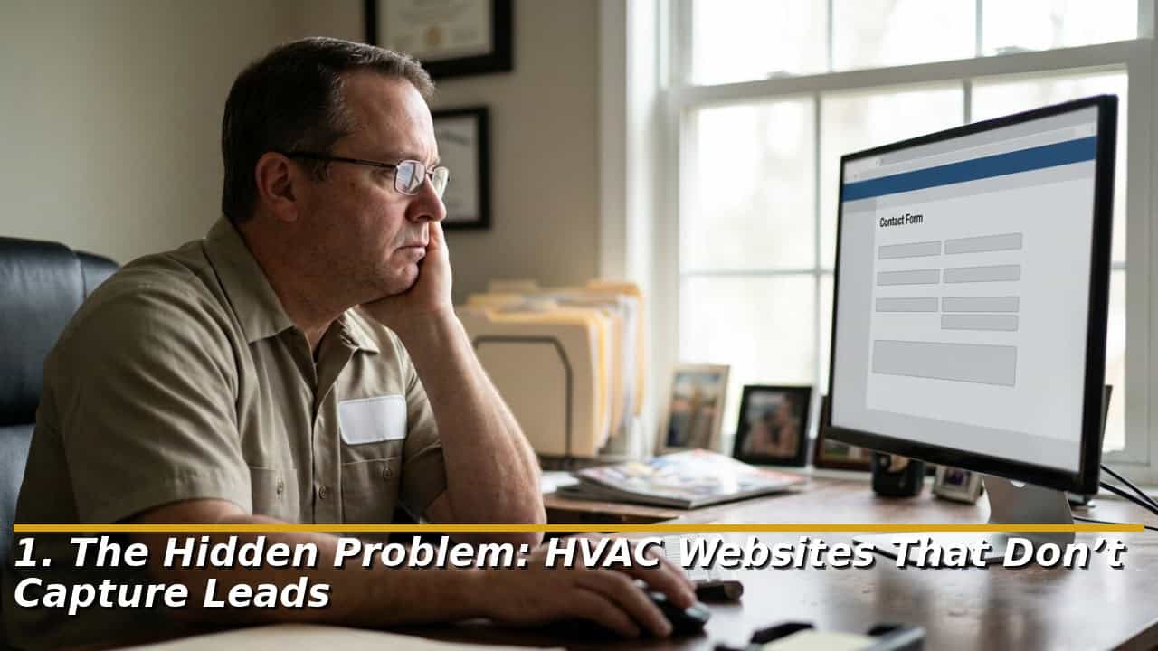 The Hidden Problem: HVAC Websites That Don’t Capture Leads